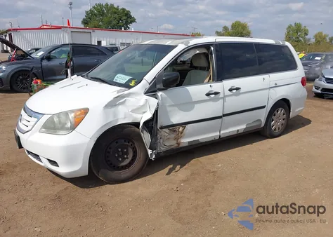 2009 Honda Odyssey Lx from USA, damaged, VIN 5FNRL38279B036045